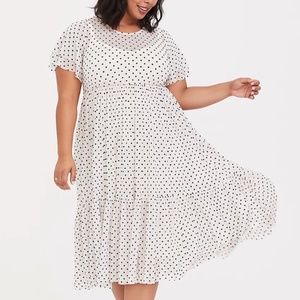 Midi Mesh Dress
